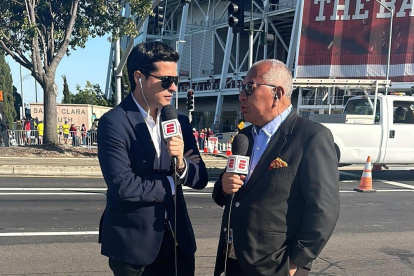 Pancho Molestina y Carlos Víctor Morales.