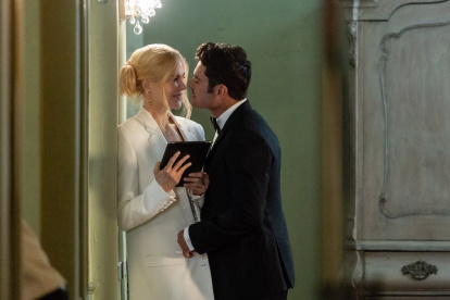 Nicole Kidman y Zac Efron en "Un asunto familiar".