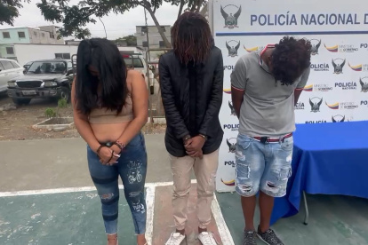 Hecho. En el Guasmo Sur de Guayaquil se dio la captura de quienes cuidaban a los secuestrados que llegaron a la ciudad para comprar un carro por internet.