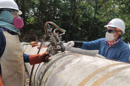 Dato: Dos trabajadores de OCP fueron arrastados por un deslizamiento de tierra.