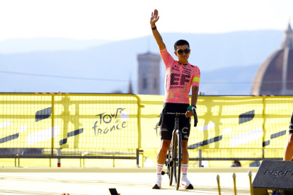 Richard Carapaz es el líder del equipo EF Education-EasyPost y buscará volver al podio de la competencia francesa.