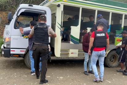 Control. Desde abril pasado, en Azuay hay operativos, reconocen los habitantes de los distintos cantones.