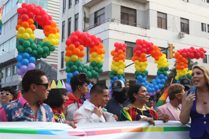 Desfile por el Orgullo Gay.