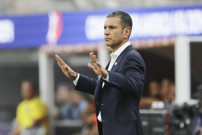 El entrenador de México, Jaime Lozano.