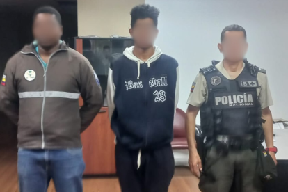 Un hombre extranjero de 18 años fue detenido por el presunto delito de secuestro a una menor de 13 años en Cuenca.