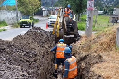 El corte se realizó por trabajos en una tubería de la Planta de tratamiento de agua, al suroriente de Quito.
