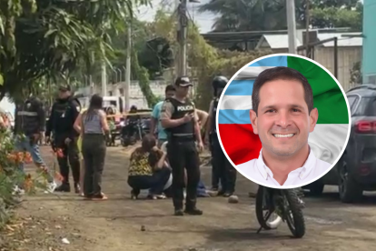 El hecho contra el reconocido político se registró en la ciudadela Municipal de Portoviejo.