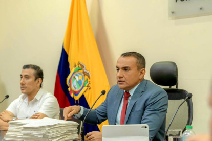 Javier Pincay, alcalde de Portoviejo.