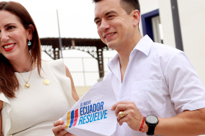 Daniel Noboa promociona que su Gobierno "resuelve", pero las medidas aplicadas no atacan los problemas del país, aseguran especialistas.