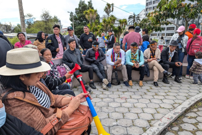 Este 2 de julio, la CONAIE marchó hasta la Asamblea Nacional para presentar el proyecto de Ley de Consulta Previa, Libre e Informada y Consentimiento.