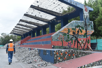 El martes 18 de junio de 2024, el Municipio de Quito inició la demolición de la tribuna de Los Shyris