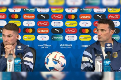 Tanto Scaloni, como Alexis Mac Allister se refirieron al momento que vive la selección ecuatoriana