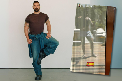 Ricky Martin está ahora en España.