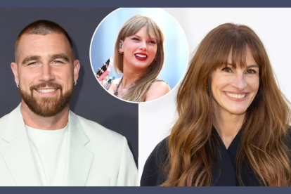Travis Kelce y Julia Roberts