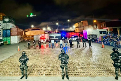 El operativo fue ejecutado por la Policía y la Fiscalía.