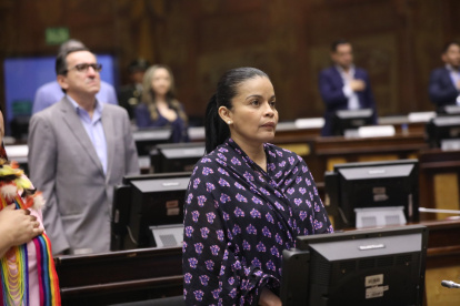 Alexandra Arce, actual asambleísta nacional por la Revolución Ciudadana.
