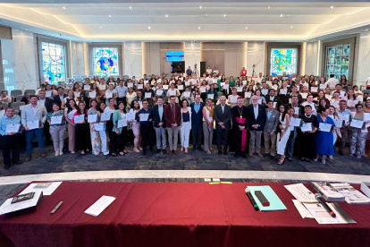 Acto. El II Curso de Liderazgo Católico completa el estudio sobre política.