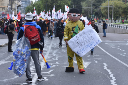 Las protestas en Quito arrancaron a las 16:00 de este 4 de julio.