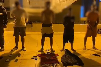 El hecho fue difundido en la cuenta de X de la Policía.