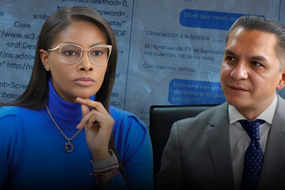 Según Wilman Terán, estos chats demostrarían que la Fiscalía dirigió una investigación en su contra y sin sustento para perseguirlo.