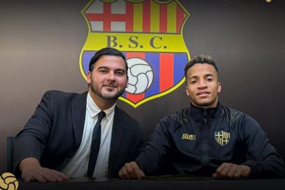 Antonio Noboa anunció que Byron Castillo que regresa a Barcelona