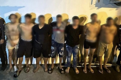 La Policia informó este viernes 4 de julio de la detención en Daule de siete antisociales vinculados a los delitos de robo, extorsión, tráfico de estupefacientes y tenencia de droga.