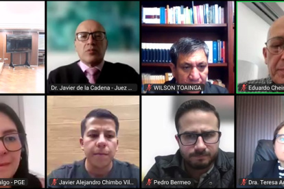 En este caso se investiga el presunto delito de delincuencia organizada.