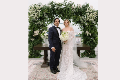 Nathalie Nervi Ponce y Napoleón Junco Salguero.