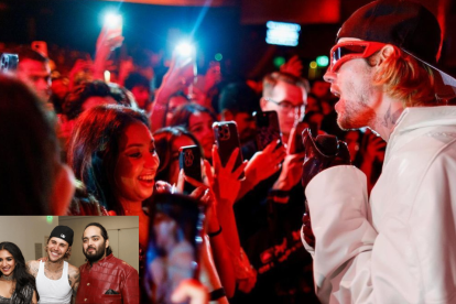 Justin Bieber fue parte de la preboda de Radhika Merchant y Anant Ambani. El novio es hijo de uno de los hombres más ricos de Asia.