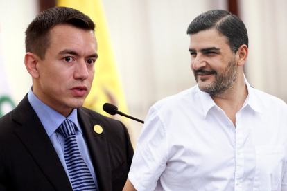 El presidente de Ecuador asegura que si le dará la garantía soberana al Municipio de Guayaquil para adquirir un crédito para Monte Sinaí y su sistema de agua potable.