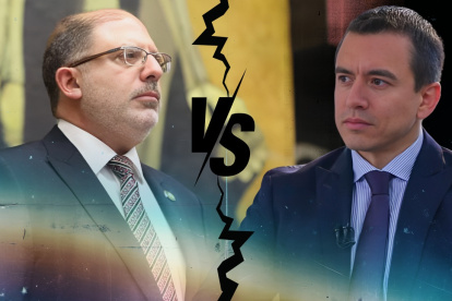 Henry Kronfle y Daniel Noboa se lanzan dardos en redes y en ruedas de prensa.