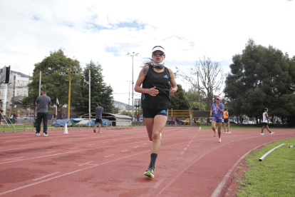 Rosalba Chacha culminó la fase de entrenamiento en Quito y seguirá la preparación en París.