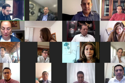 Virtual. Como todo lunes, los asambleístas se encontraban todavía en sus provincias, gozando del fin de semana extendido que arranca el jueves por la tarde.