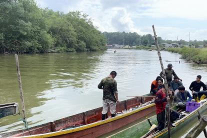 Situación. El agua de los manglares estarían contaminados. En estos se capturan crustáceos, peces, conchas, entre otros productos.
