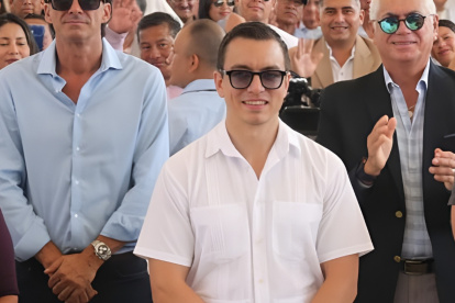 Daniel Noboa, presidente de Ecuador.