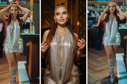 Dayanara se encuentra en los premios Heat.