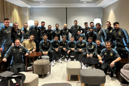 Selección olímpica de Argentina que participará en París 2024.