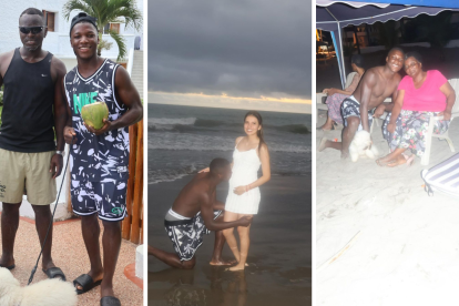 El volante del Chelsea inglés y de la selección de Ecuador compartió unos días en la playa junto a familiares y su esposa Paola Salazar.