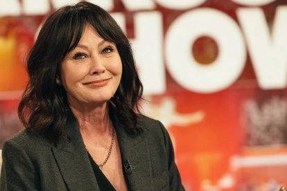 Shannen Doherty sonriente