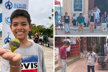 Niños y adultos disfrutaron de las actividades planeadas.