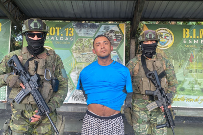 Alias Calvo fue detenido en el sector conocido como El Arenal