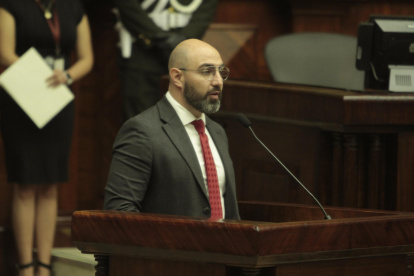 La Asamblea Nacional tomó el juramento de Mario Godoy como nuevo presidente de la Judicatura.