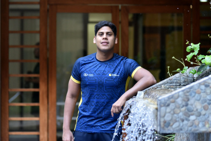 David Farinango está entre los mejores a nivel mundial en aguas abiertas.