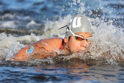 David Farinango entrena con fuerza de cara a los Juegos Olímpicos en París.