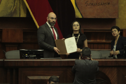 Mario Godoy fue posesionado como presidente de la Judicatura este 16 de julio de 2024, en la Asamblea Nacional.