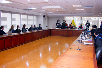 Sesión. La Corte Nacional de Justicia asistió a un pleno este miércoles 17 de julio de 2024.