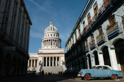 Fotografía de archivo de la sede del Capitolio cubano.