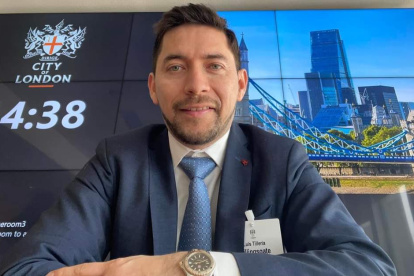 Trayectoria. Luis Felipe Tillería es empresario y vivió en Londres. Expuso su propuesta de trabajo en Guayaquil.