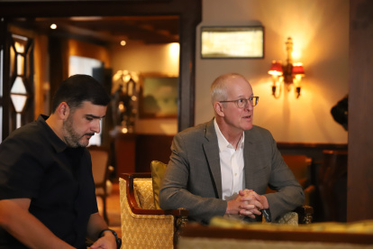 El burgomaestre y el experto han mantenido reuniones para mejorar el centro de Guayaquil