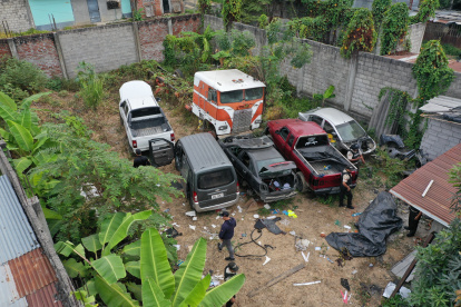 Los policías iniciaron los operativos desde muy temprano por la mañana de este jueves 18 de julio.